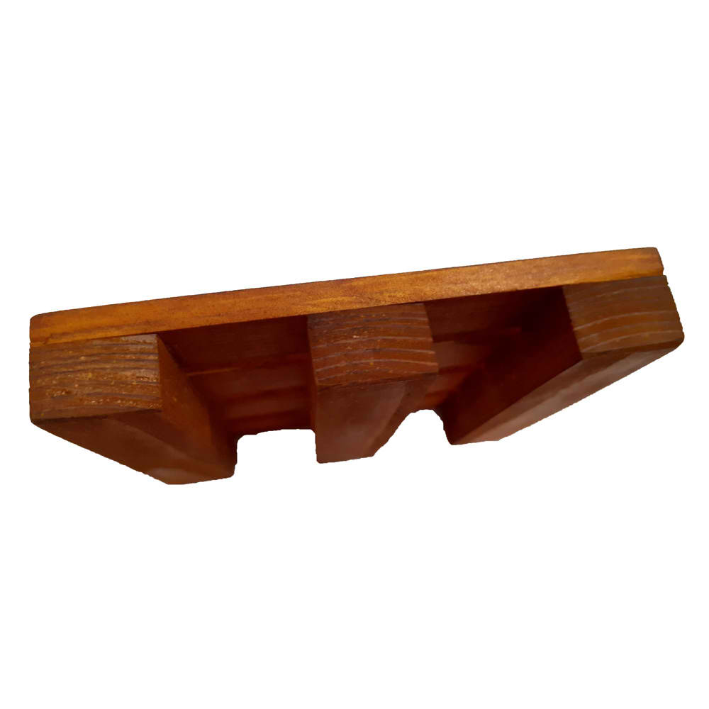Sous-verre de palette pour boissons – Sous-verres en bois uniques pour tasses à café et à thé (lot de 6)