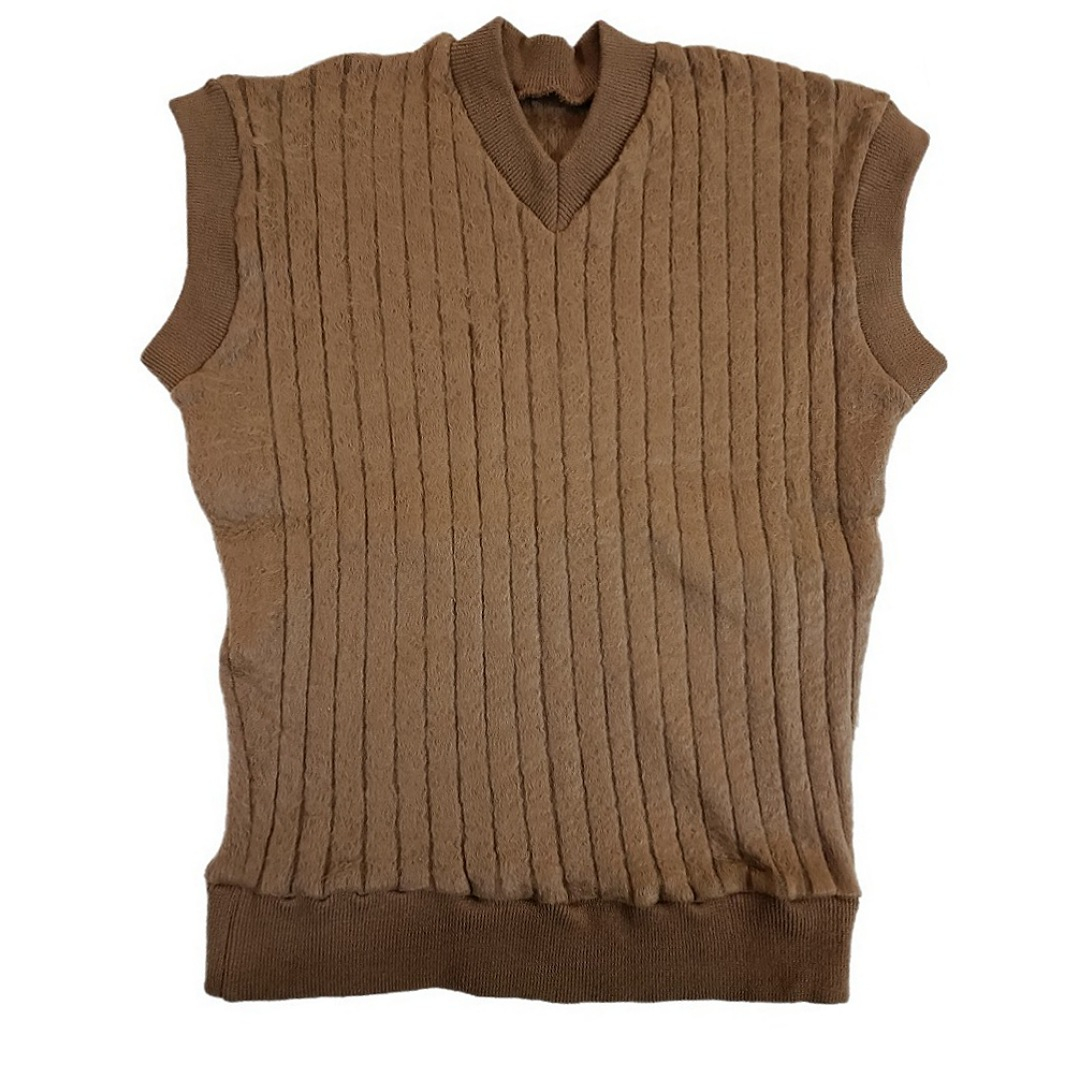 Gilet pour homme style persan en laine de chameau – Élégant, confortable et polyvalent