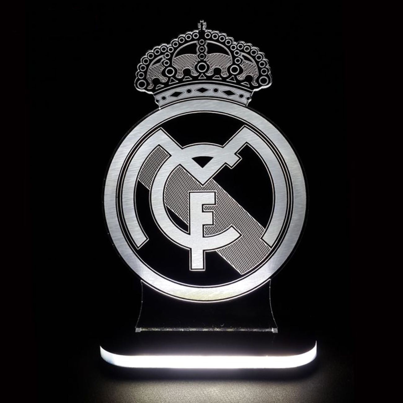 Veilleuse avec logo de l’équipe du Real Madrid