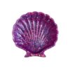 Support à bijoux en forme de coquillage en résine pour bagues et accessoires