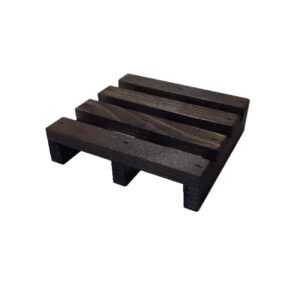 Ensemble de sous-verres en bois de palette – Idéal pour une utilisation quotidienne (lot de 6)
