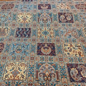 Panneau Termeh premium – Motifs complexes paisley et floraux