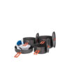Kit de cuisson pour feu de camp – Ensemble de cuisson extérieur, léger et durable, 5 pièces