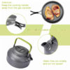 Ensemble de cuisson pour camping sur feu ouvert – Léger et durable