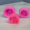 Set de Moules à Bougies – Comprend Designs Anémone, Marguerite & Rose Classique, 3 pièces