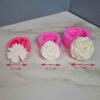 Set de Moules à Bougies – Comprend Designs Anémone, Marguerite & Rose Classique, 3 pièces