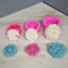 Set de Moules à Bougies – Comprend Designs Anémone, Marguerite & Rose Classique, 3 pièces