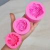 Set de Moules à Bougies – Comprend Designs Anémone, Marguerite & Rose Classique, 3 pièces
