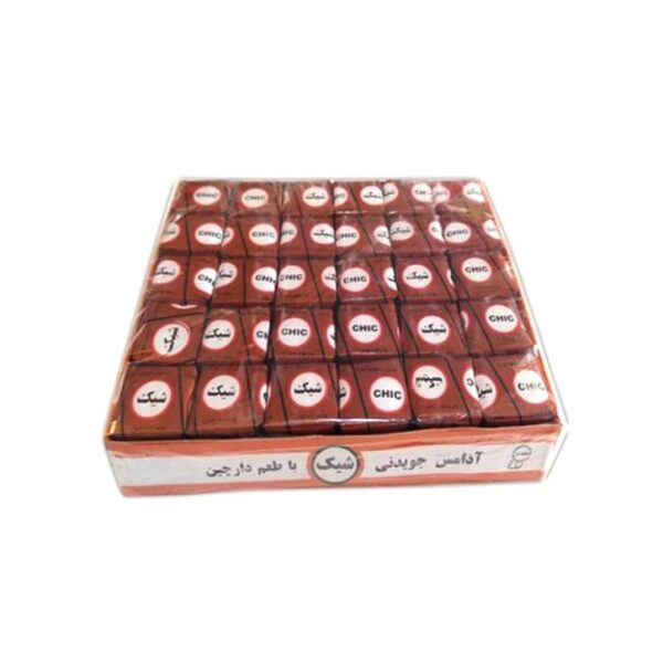 Chewing-gum Chic goût cannelle – Boîte de 60