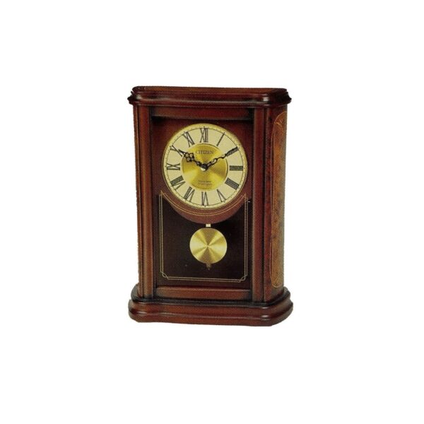 Horloge de Bureau en Bois d’Inspiration Vintage Citizen