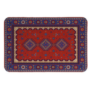 Set de Table Décoratif pour Assiette – Facile à Nettoyer & Durable avec Motif Tapis (4x)