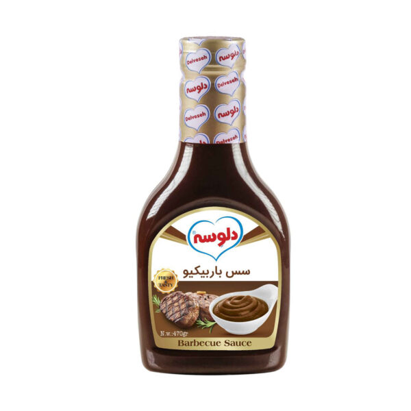 Sauce barbecue Delveseh – riche en goût pour grillades & sandwichs, 470 g (3x)