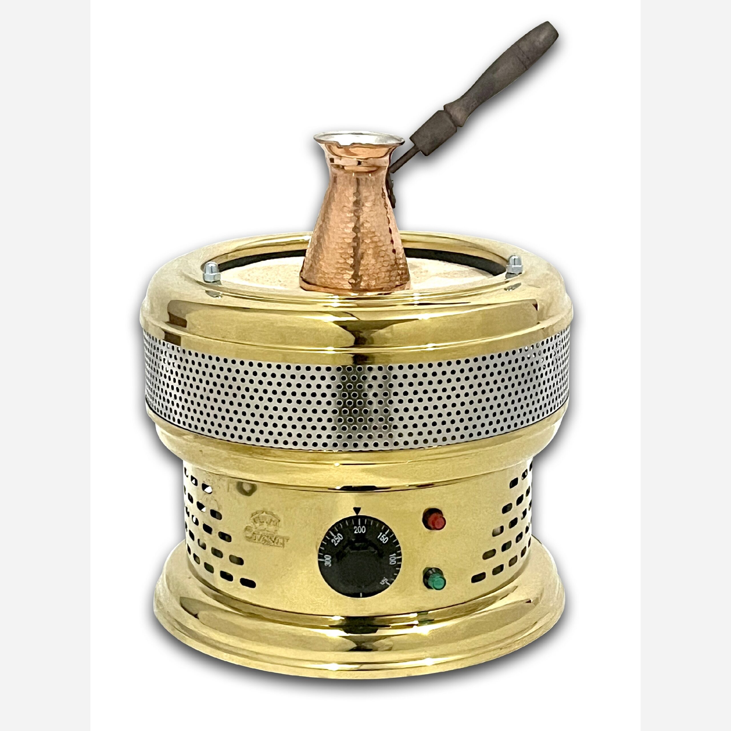 Cafetière Électrique Turque sur Sable – Machine en Acier Inoxydable pour Café Arabe et Dallah