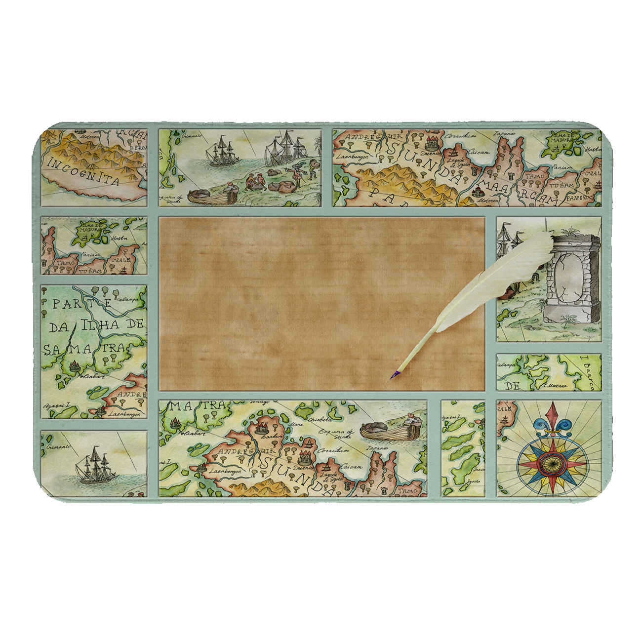 Set de Table Élégant pour Salle à Manger – Résistant à la Chaleur & Stylé (4x)
