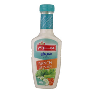 Sauce ranch au quotidien – Convient aux wraps, burgers et salades vertes, 430 g (lot de 3)
