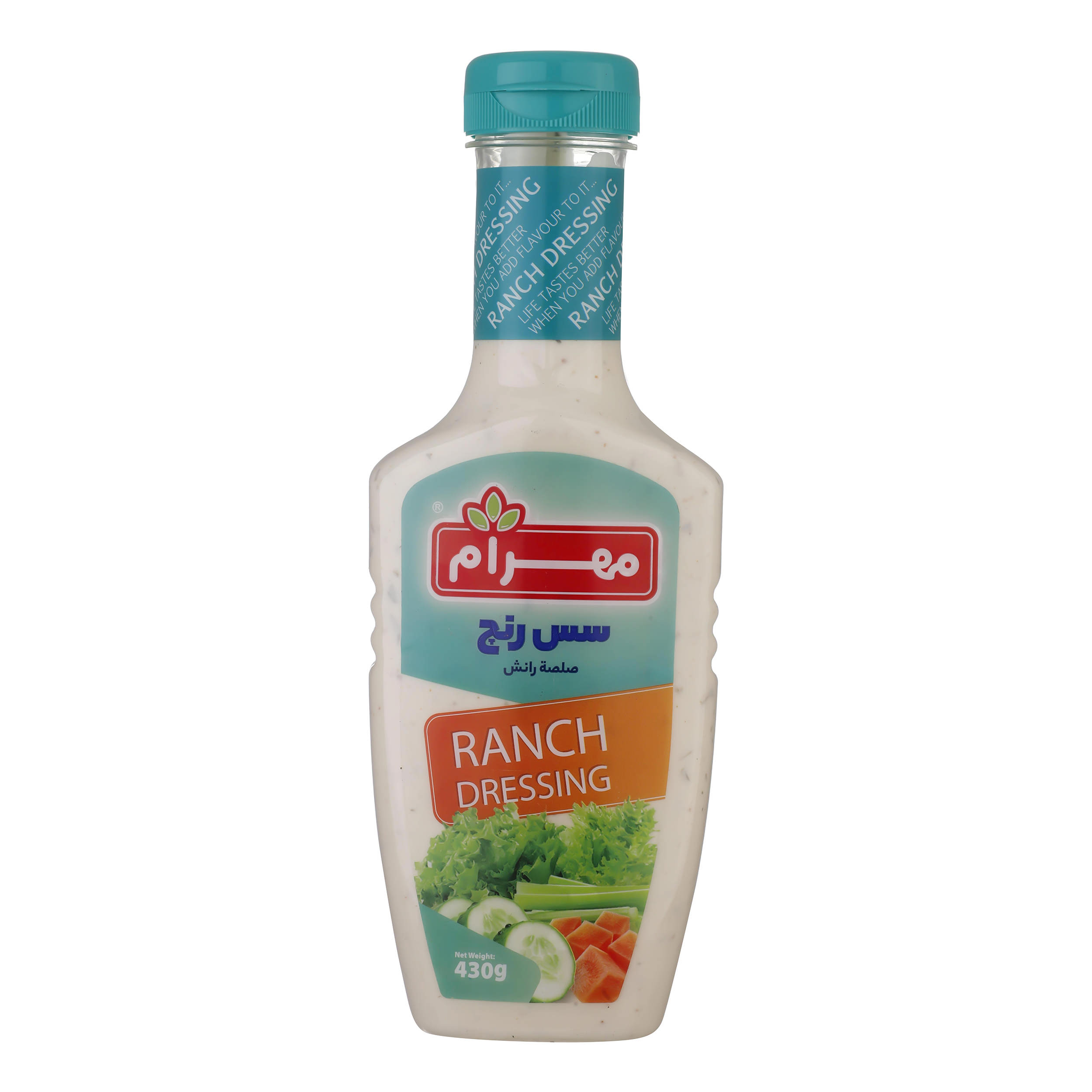 Sauce ranch au quotidien – Convient aux wraps, burgers et salades vertes, 430 g (lot de 3)