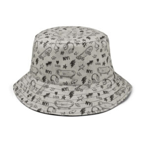 Chapeau Bob en Coton Fantaisie – Parfait pour un Look Rêveur et Créatif