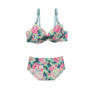 Ensemble soutien-gorge et string floral Hawaei – Parfait pour un look stylé au quotidien