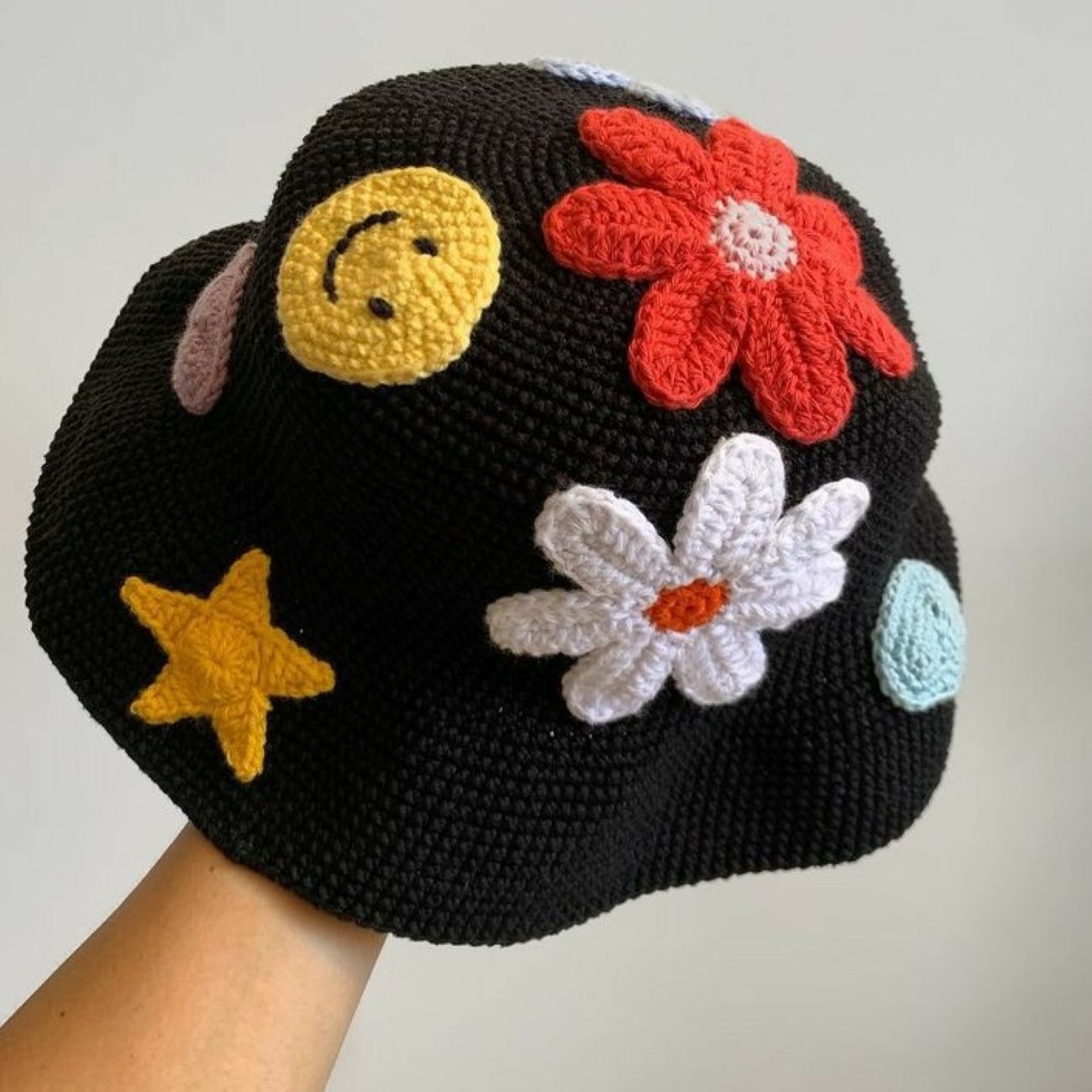 Chapeau seau au crochet fait main – Idéal à superposer avec des looks décontractés et bohèmes