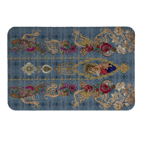 Set de Table Résistant à la Chaleur – Adapté pour Bol & Assiette avec Motif Khatoon (4x)