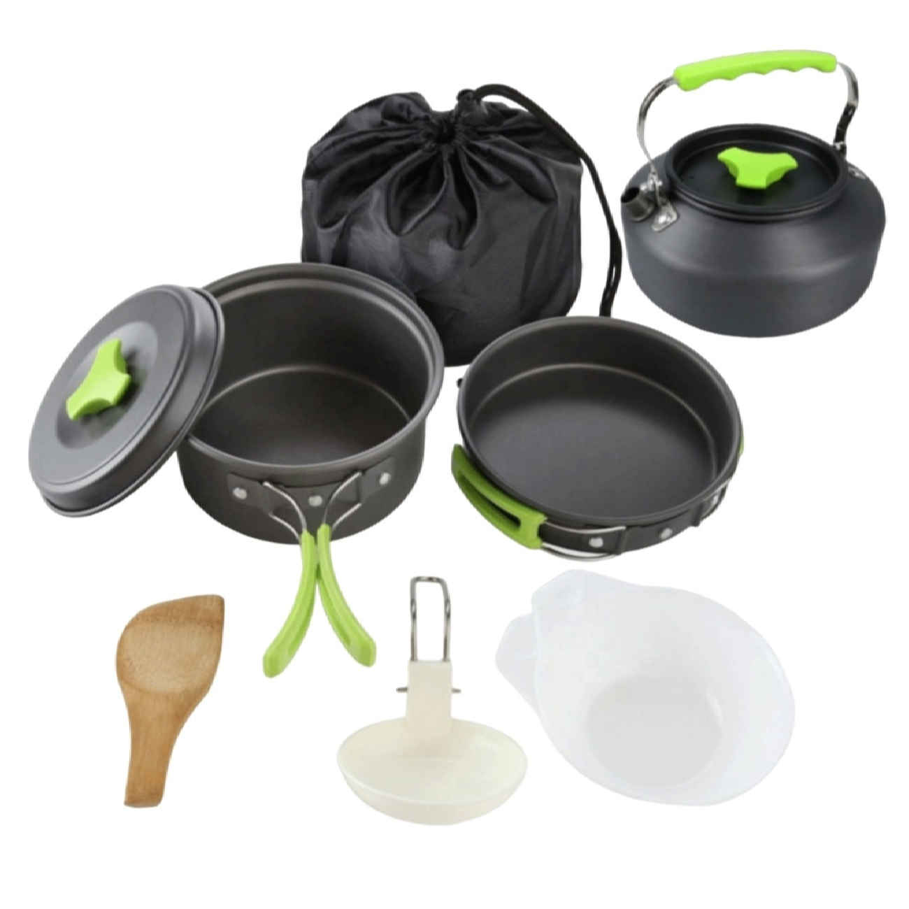 Ensemble de cuisson pour feu de camp en plein air – Équipement pour bushcraft et cuisine en pleine nature