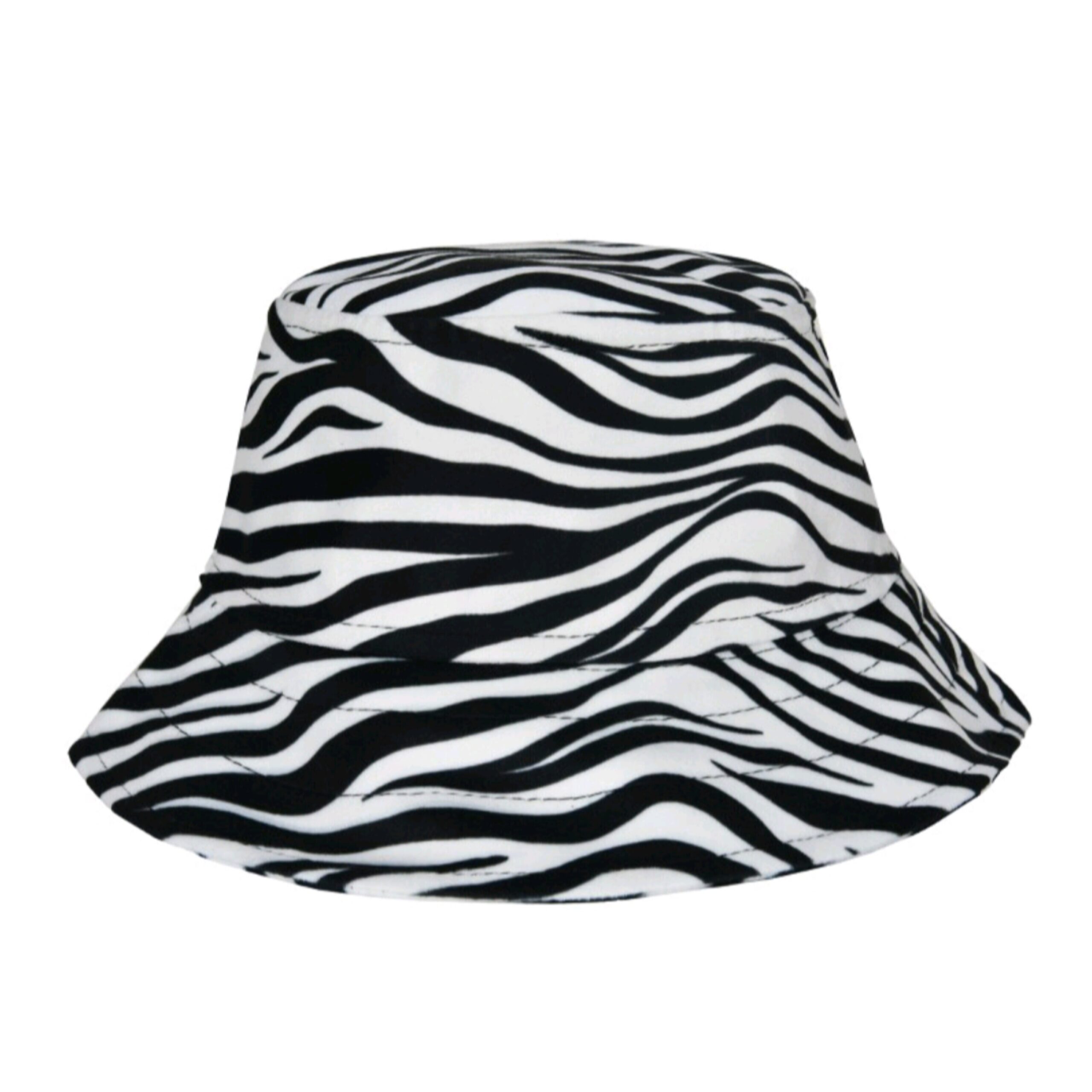 Chapeau Bob de Voyage Zèbre Pliable – Adapté au Temps Chaud et Protection Solaire