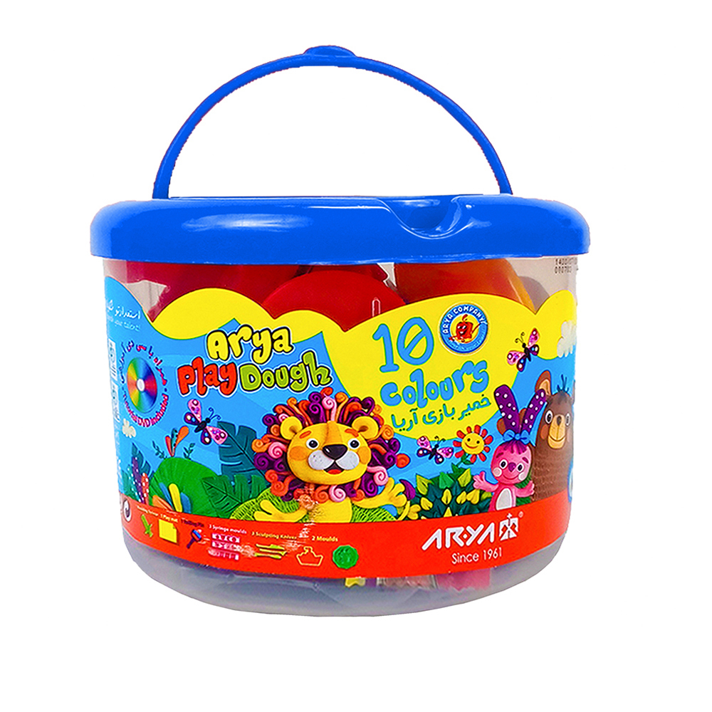Seau de pâte à modeler Aria – Jouet amusant et éducatif