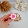 Moules à bougie en silicone premium – Fabrication facile, design rose