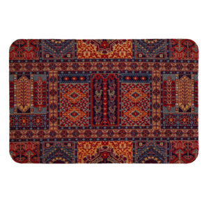 Sets de Table Réutilisables – Résistants à la Chaleur & Lavables avec Motif Tapis (4x)