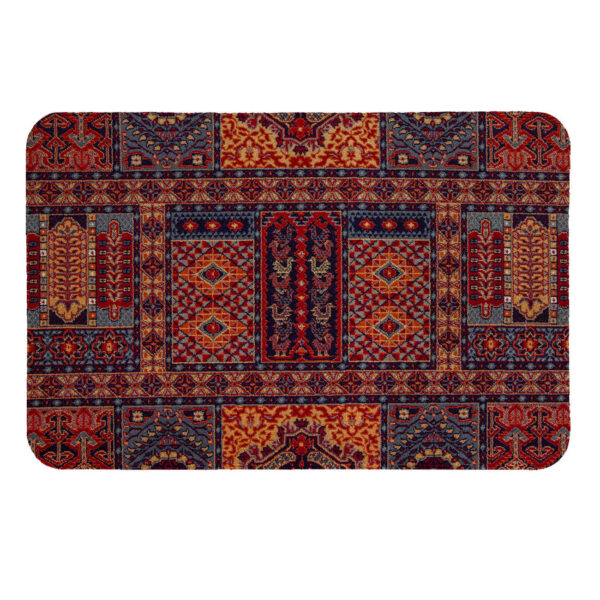 Sets de Table Réutilisables – Résistants à la Chaleur & Lavables avec Motif Tapis (4x)