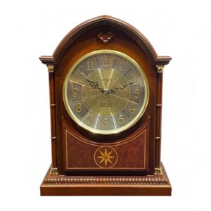 Horloge de Bureau Rustique en Bois pour une Touche Naturelle – Marque Citizen