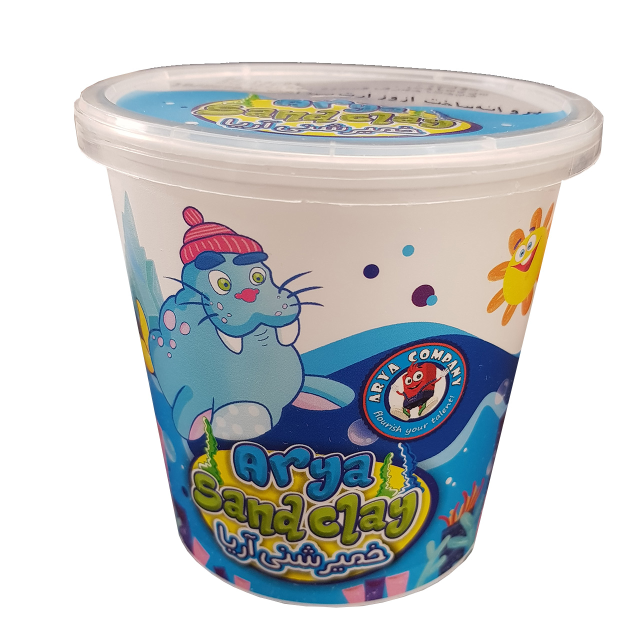 Moule lion de mer en pâte à modeler sable – Aria 1081, idéal pour les enfants