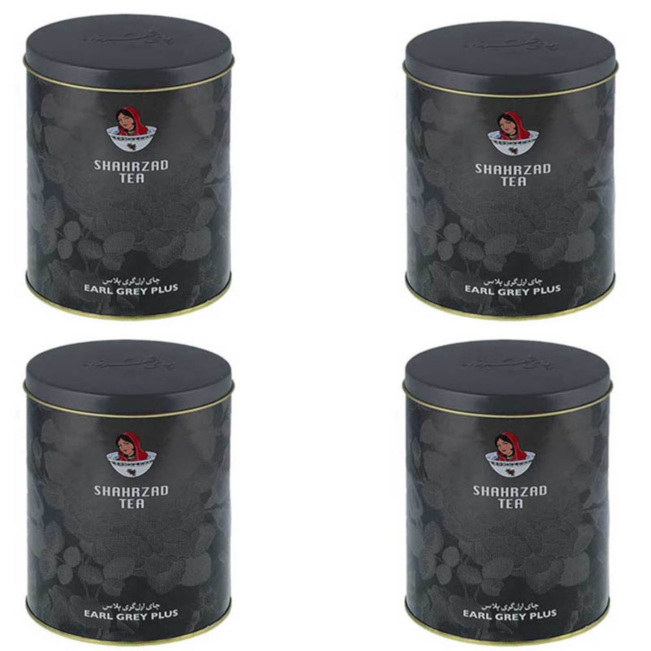 Thé noir importé Shahrzad – 325 g (lot de 4)