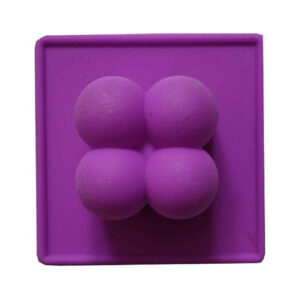 Moule en silicone pour fabrication de bougies – Démoulage facile et durable, motif Rubik