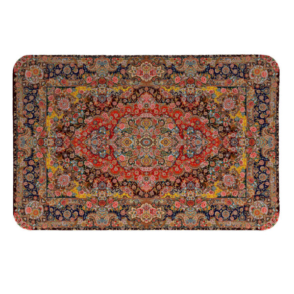 Set de Table Lavable – Pour Repas Quotidiens & Fêtes, Lot de 6 avec Motif Tapis (4x)