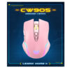 Souris de jeu sans fil – 6 boutons, capteur optique, 3600 DPI, 2,4GHz, dongle USB