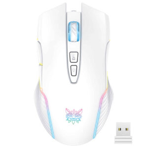 Souris de jeu sans fil – 6 boutons, capteur optique, 3600 DPI, 2,4GHz, dongle USB