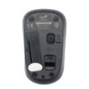Souris sans fil avec capteur optique, 3 boutons programmables & design ambidextre