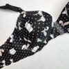 Ensemble soutien-gorge balconnet rembourré et string pour femmes – Demi push-up, coupe laser, bonnet B