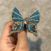 Broche femme – motif papillon avec fermeture à épingle
