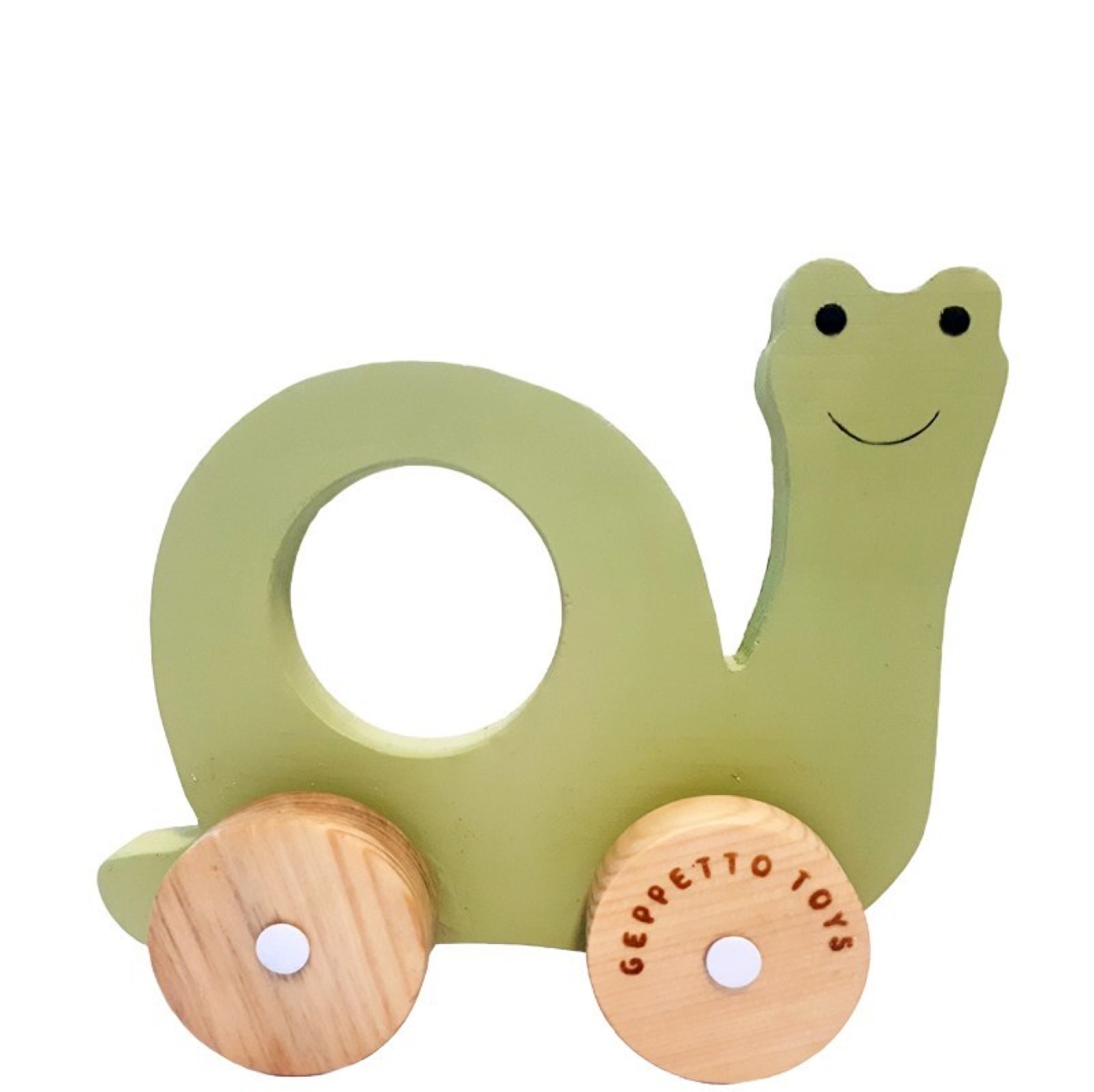 Jouet escargot en bois Zepetooys – Écologique, fait main pour tout-petits